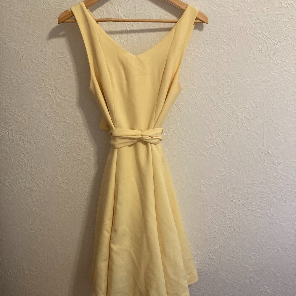 Yellow dress